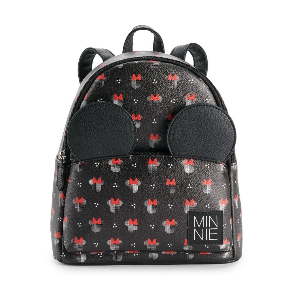 Disney's Minnie Mouse Print Backpack with 3D Ears by Danielle Nicole